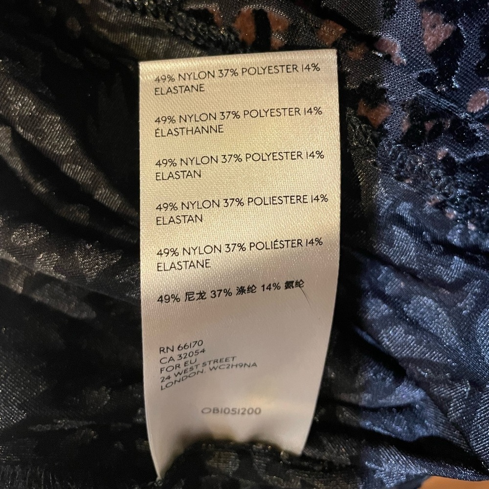 Free People Crushed Velvet Oversized Tee - Picture 6 of 6